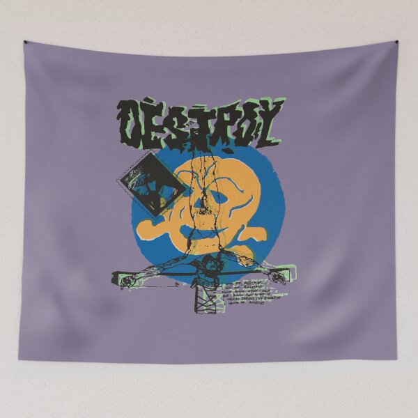 Item preview, Destroy Skull - Punk Rock designed and sold by EvanWalsh2.
