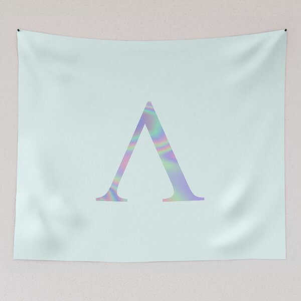 Item preview, Lambda V Holographic Greek Sorority designed and sold by greekgoddess.