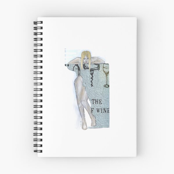 Item preview, The F Wine, - girl covered by wall, cover girl designed and sold by Jules Smith.