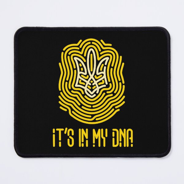 Item preview, It's In My DNA Ukraine Gift Support Ukrainian Coat of arms Flag designed and sold by lxmag.