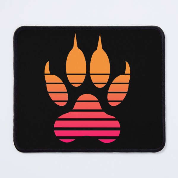 Item preview, Tiger Paw in vintage sunset color designed and sold by Sunset Design.