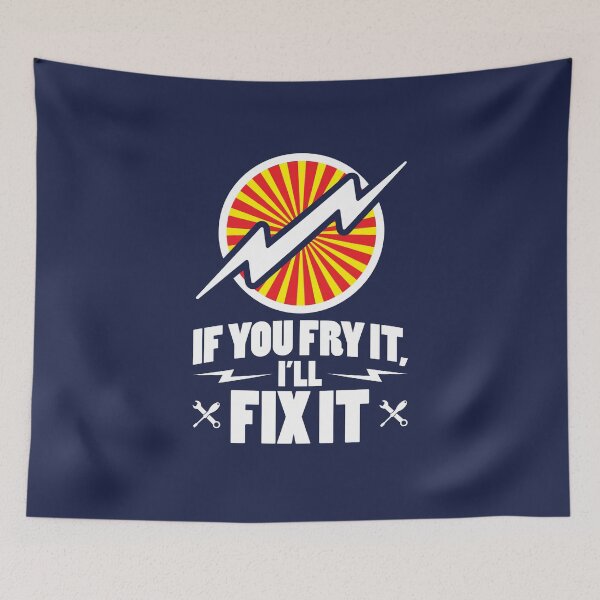 Item preview, Funny Electrician If You Fry It I'll Fix It designed and sold by jaygo.