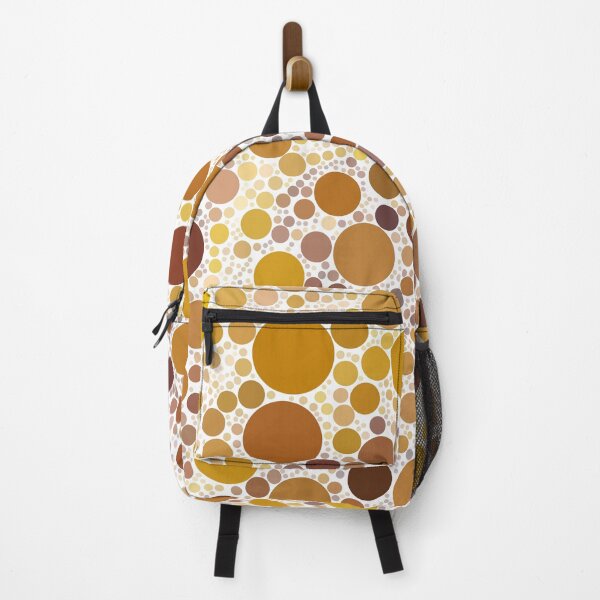 Item preview, Gold, Yellow and Brown Polka Dots Bubble Pattern Design designed and sold by patternsoup.