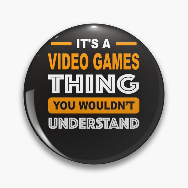 Item preview, It&x27;s A Video Games Thing designed and sold by Guillaumel2107.