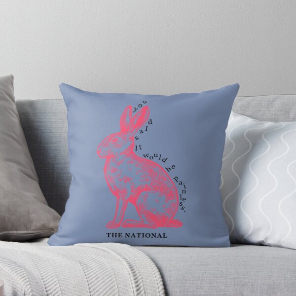 Item preview, you said it would be painless.  The National, _quot_Pink Rabbits_quot_    designed and sold by OrdyBazzar.