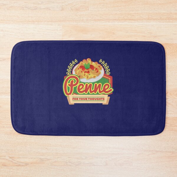 Item preview, Penne for Your Thoughts Funny Pasta Pun designed and sold by jaygo.