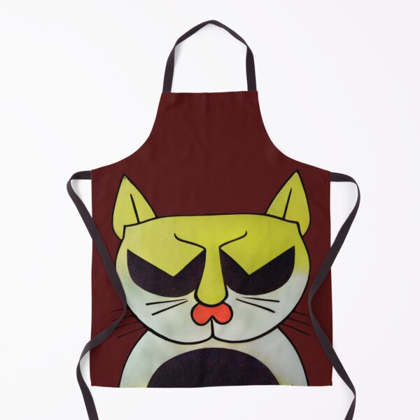 Item preview, Weird Cat Demon, cute, Occult Retro Surrealism designed and sold by MoreMachine.