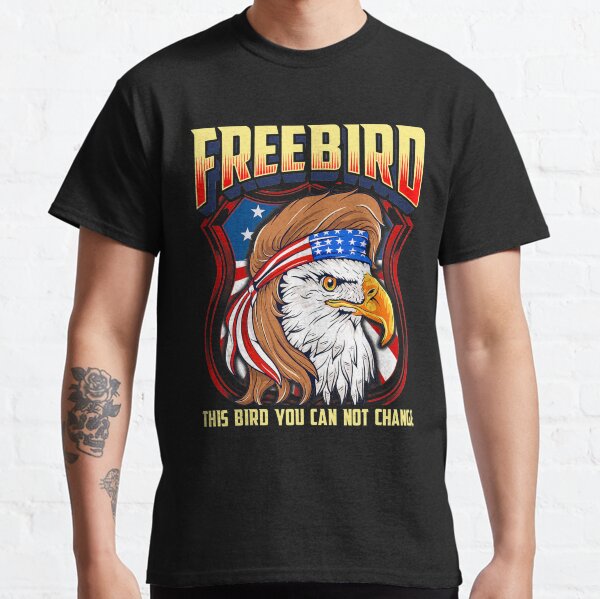 LyricLyfe - FREE BIRD (USA Eagle) Classic T-Shirt
