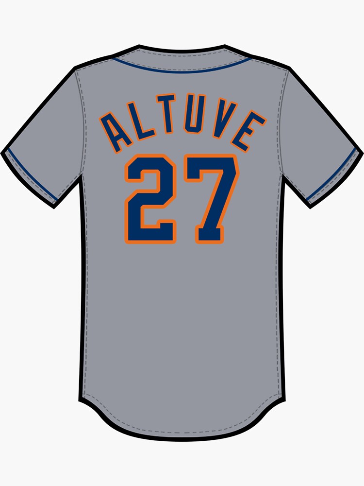 Jose Altuve Jersey Sticker T-shirt for Sale by marpmmaude