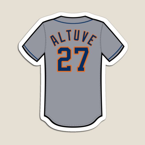 Jose Altuve #27 Sticker by RoadKing90