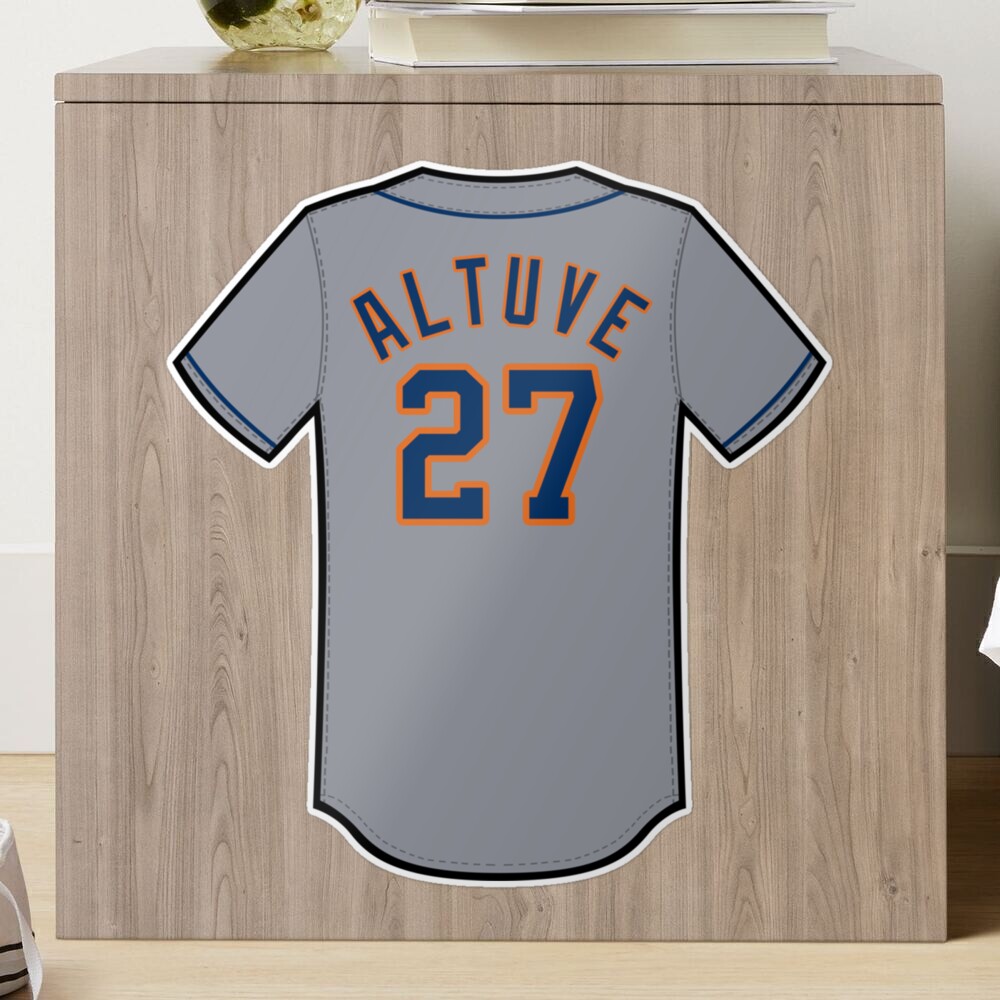 Jose Altuve Jersey Sticker Sticker for Sale by isabelwfashley