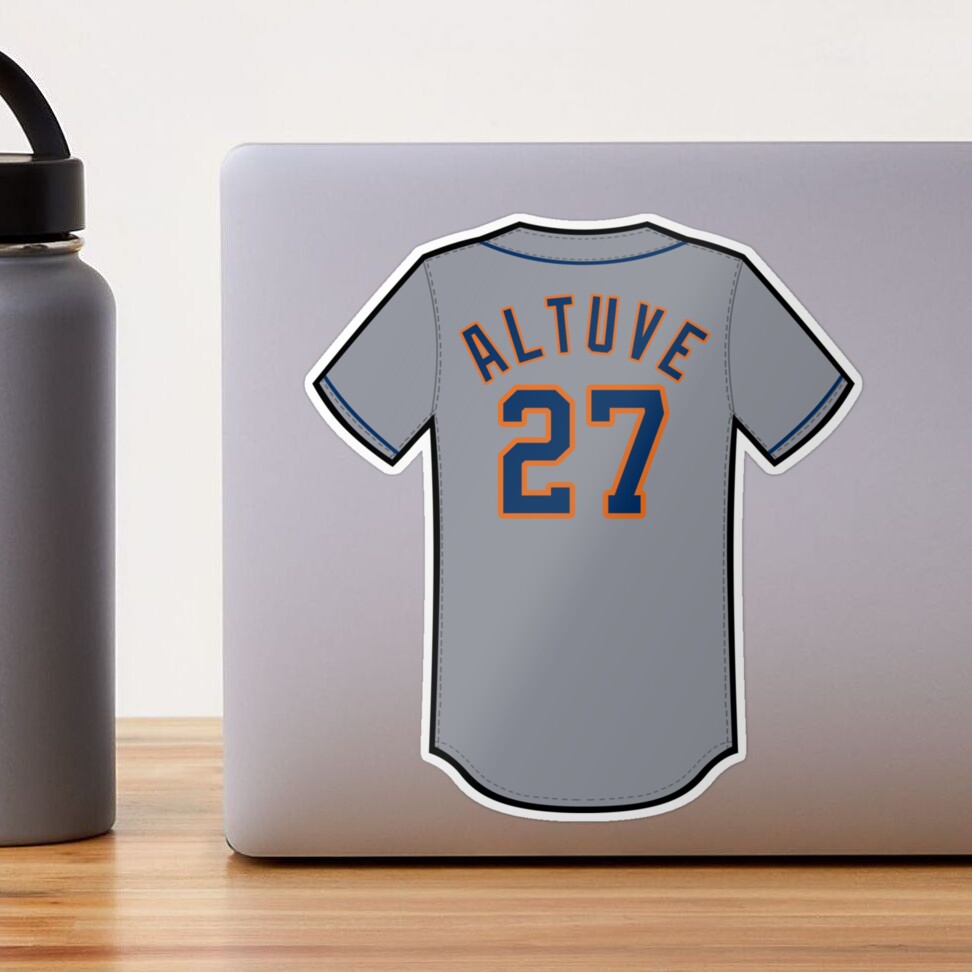 Jose Altuve Jersey Sticker Sticker for Sale by isabelwfashley