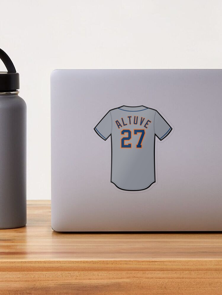 Jose Altuve Jersey Sticker Poster for Sale by marpmmaude