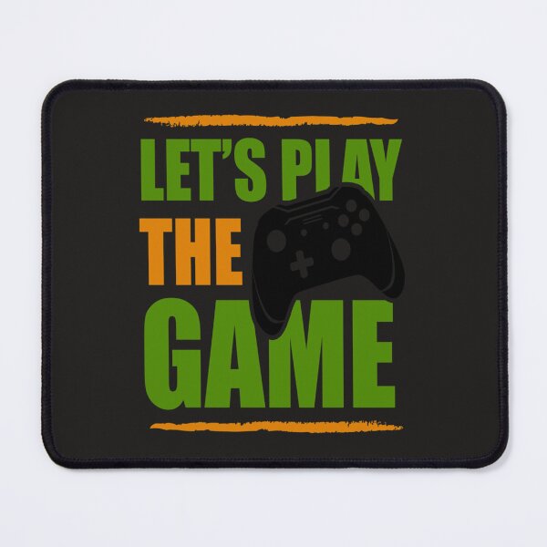 Item preview, Let&39;s Play the Game - Funny Video Games Geek designed and sold by Guillaumel2107.