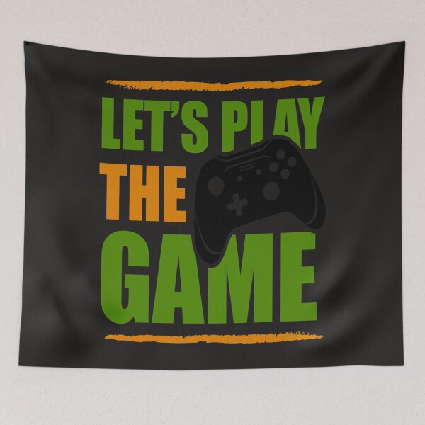 Item preview, Let&39;s Play the Game - Funny Video Games Geek designed and sold by Guillaumel2107.