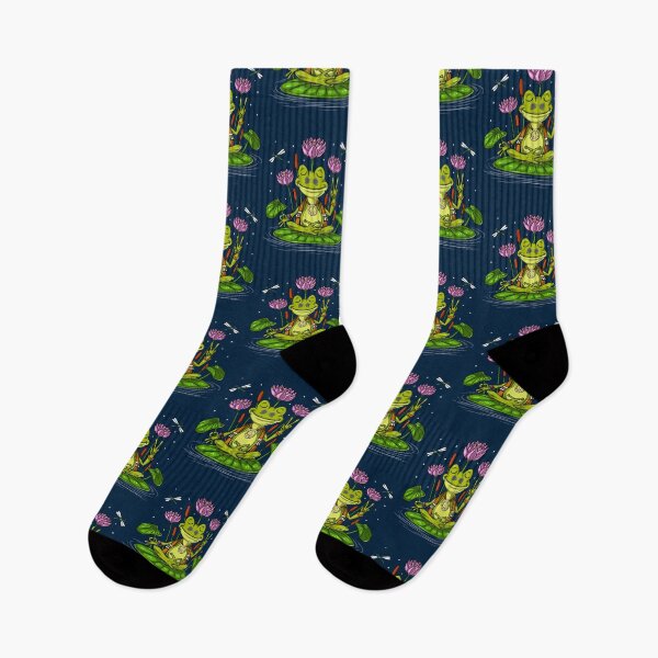 Item preview, Hippie Frog Meditation designed and sold by underheaven.