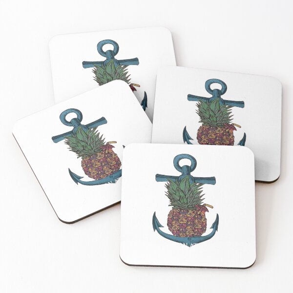 Artikelvorschau, Pineapple Anchor Heather Coral Damen entworfen und verkauft von EvanWalsh2.