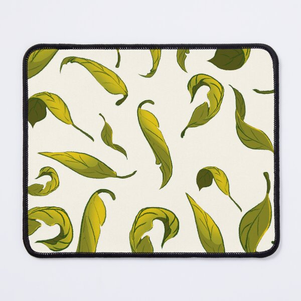 Item preview, yellow green leaf falling off tree designed and sold by euise.
