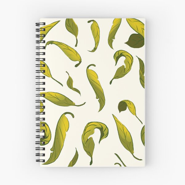 Item preview, yellow green leaf falling off tree designed and sold by euise.