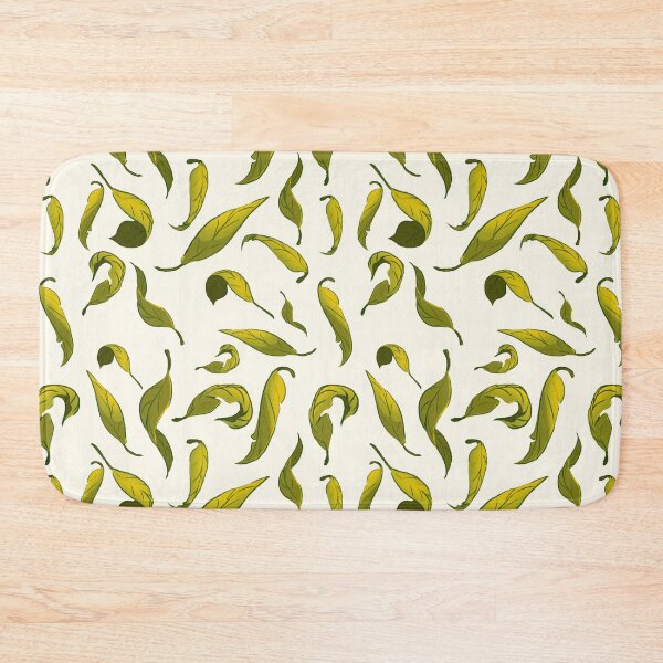 Item preview, yellow green leaf falling off tree designed and sold by euise.