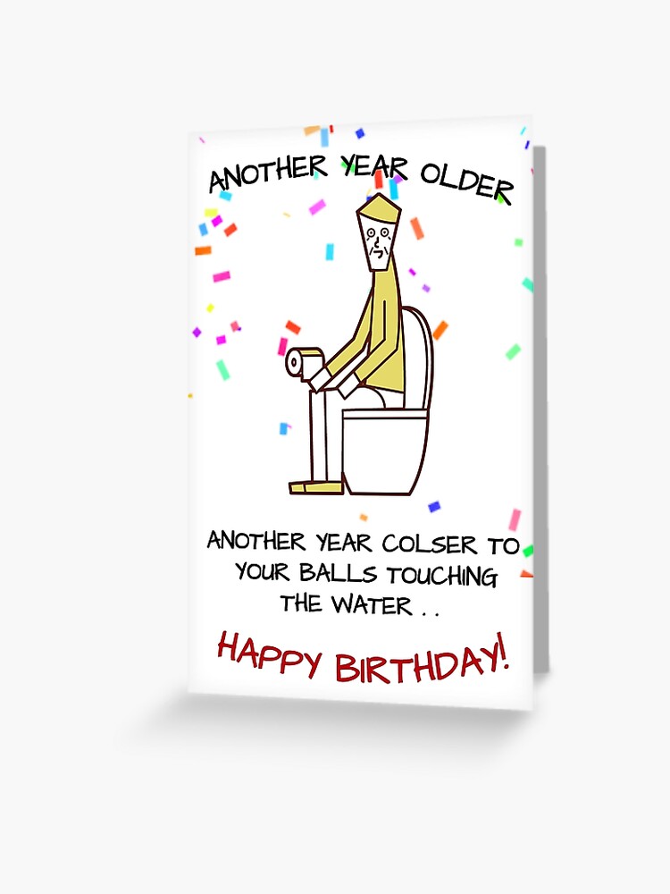 Happy Birthday Card / Male Birthday Card / Teenage Boy Birthday Card /  Birthday Card For Him / Blue Birthday Card / Birthday Card For Men