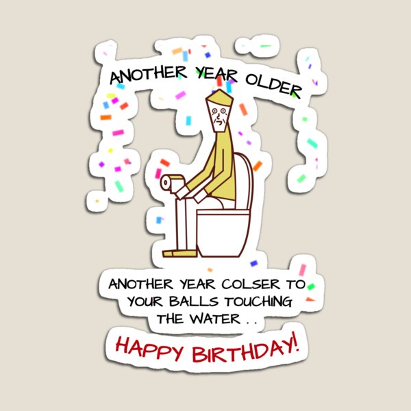 Item preview, Funny Old Man Birthday, Happy Birthday, ORIGINAL Willow Days designed and sold by avit1.