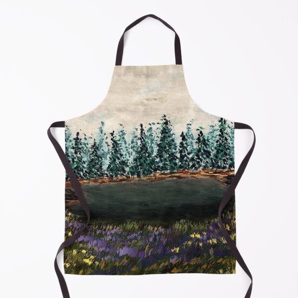 Item preview, Lavender Lakeside Nature Theme  designed and sold by Deb Bossert Artworks.