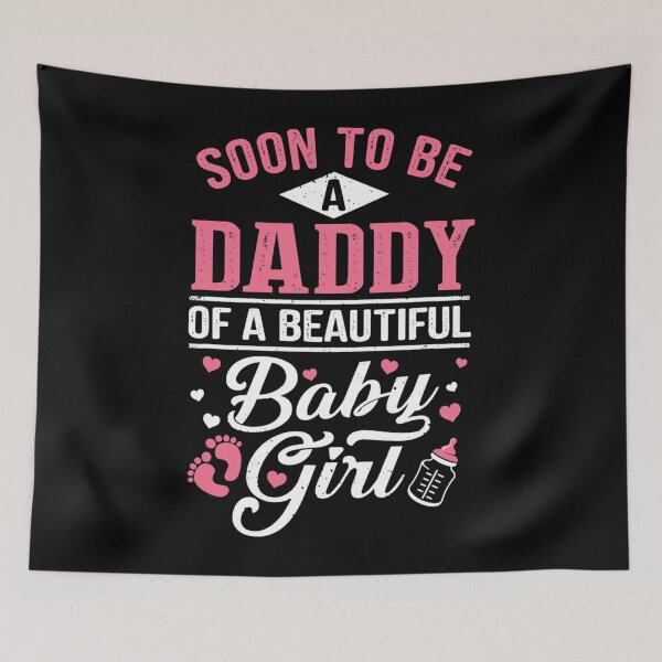 Item preview, Soon To Be A Daddy Of A Beautiful Baby Girl New Dad T-Shirt designed and sold by impracticaltan9.
