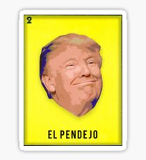 Trump El Pendejo Sticker