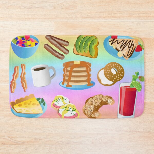 Item preview, Brunch  - Pancakes, Avocado Toast, Coffee, Bloody Mary, Sausages, Bacon designed and sold by WigOutlet.
