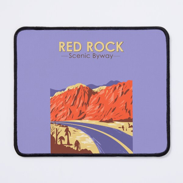 Item preview, Red Rock Scenic Byway Arizona Vintage designed and sold by KrisSidDesigns.