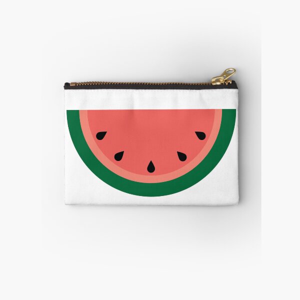 Item preview, Pink Green Watermelon Slice with Seeds designed and sold by ValeriesGallery.