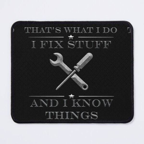 Item preview, That's What I Do (Black Background) designed and sold by JadeRyder.