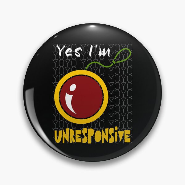 Item preview, Funny YOYO Yes I'm Unresponsive Design For YOYO Lovers designed and sold by SereneSouls.