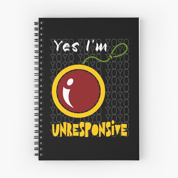 Item preview, Funny YOYO Yes I'm Unresponsive Design For YOYO Lovers designed and sold by SereneSouls.