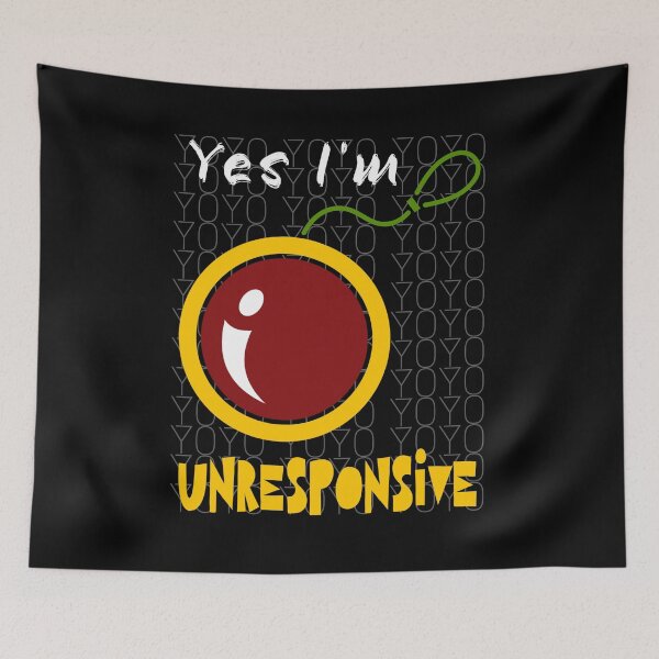 Item preview, Funny YOYO Yes I'm Unresponsive Design For YOYO Lovers designed and sold by SereneSouls.