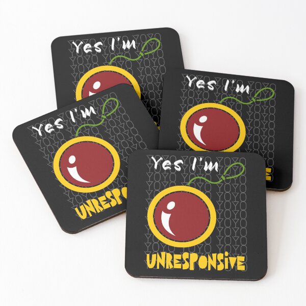 Item preview, Funny YOYO Yes I'm Unresponsive Design For YOYO Lovers designed and sold by SereneSouls.