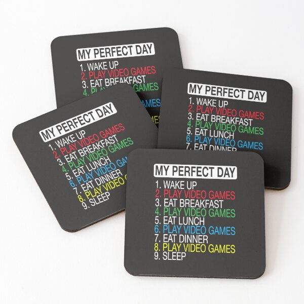 Item preview, My Perfect Day Video Games  designed and sold by Guillaumel2107.