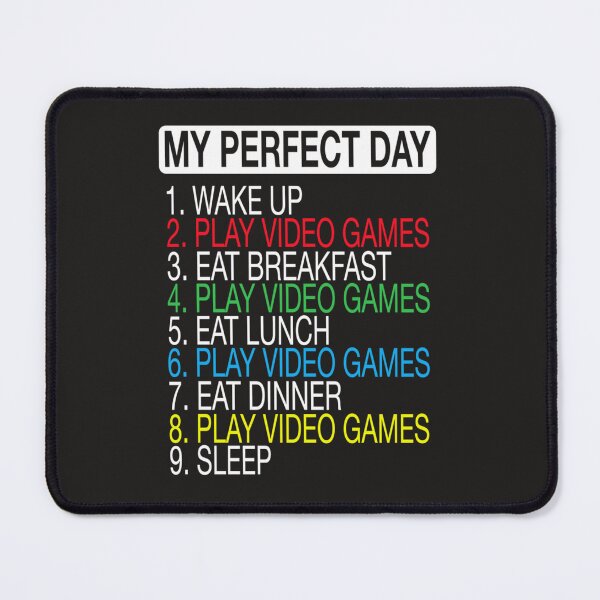 Item preview, My Perfect Day Video Games designed and sold by Guillaumel2107.