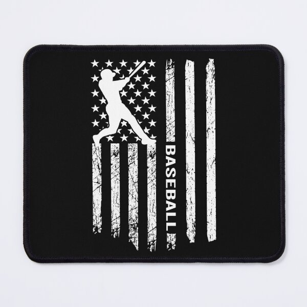 Item preview, American Flag Baseball Player Retro Vintage USA Flag designed and sold by clothesy7.