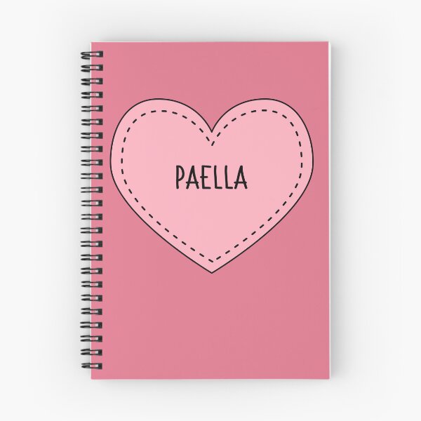 Item preview, Paella Cute Pink Cottagecore Heart Spanish Food designed and sold by cashewdays.