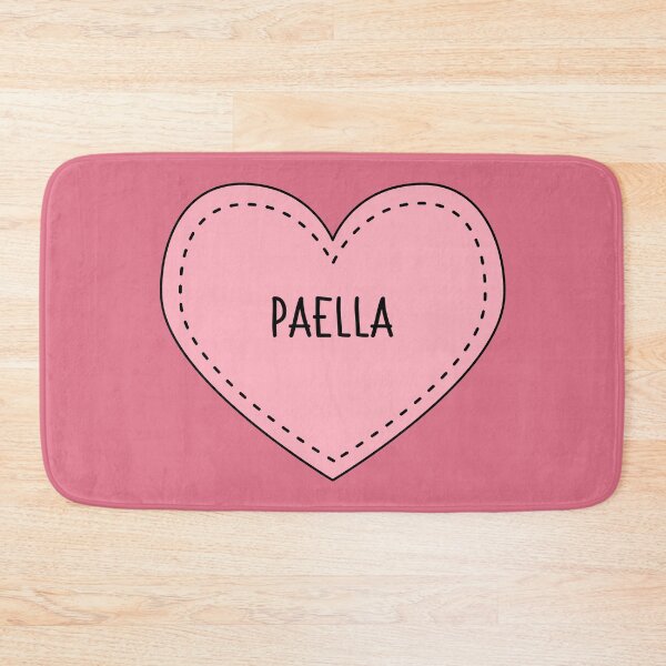 Item preview, Paella Cute Pink Cottagecore Heart Spanish Food designed and sold by cashewdays.