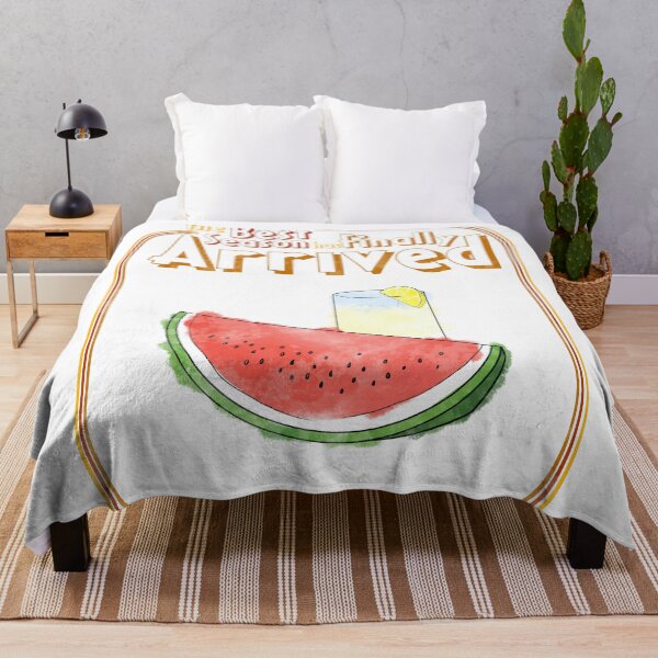 Item preview, Retro Summer Season- vintage, distressed, watermelon, lemonade, lemon, picnic, worn, cookout, vibes, water color, paint, warm, hot designed and sold by Bruh-llc.