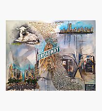 Genesis Fanart The Lamb Lies Down On Broadway by Frank Grabowski Photographic Print