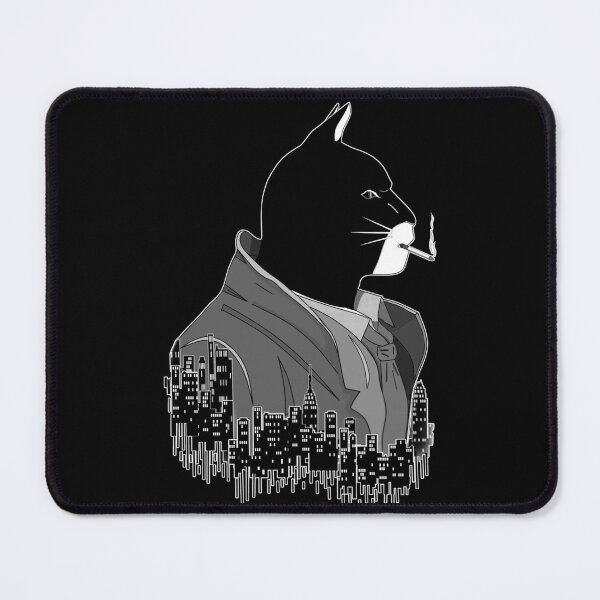 Item preview, Blacksad Night City Black And White Noire Essential T-Shirt designed and sold by verarheaf9.