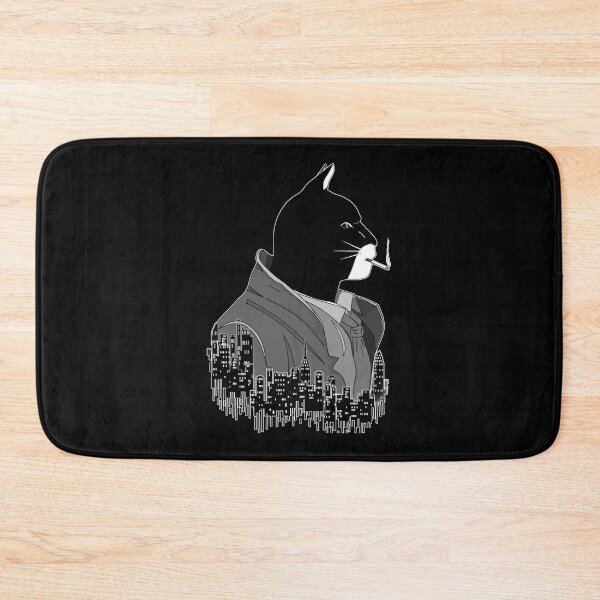 Item preview, Blacksad Night City Black And White Noire Essential T-Shirt designed and sold by verarheaf9.