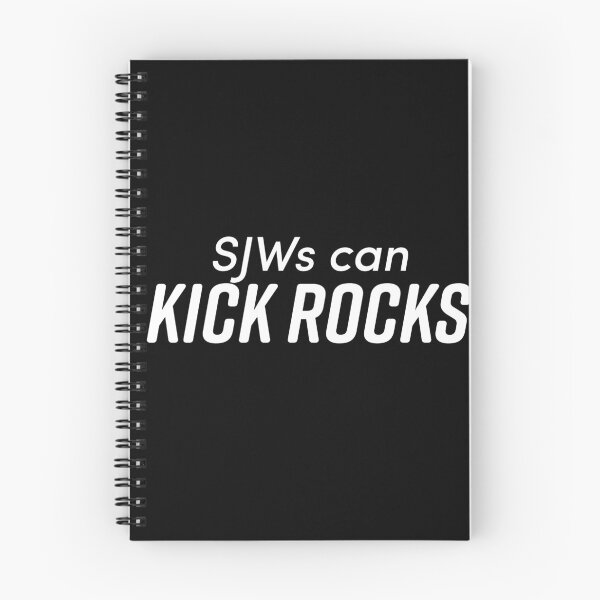 Item preview, SJWs can kick rocks designed and sold by CoolArtByMboya.