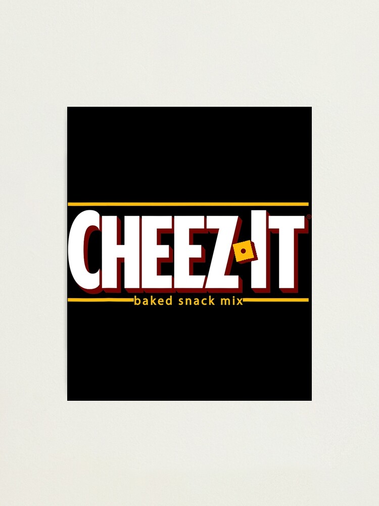 "CheezIt Logo" Photographic Print for Sale by jadedstair7613 Redbubble