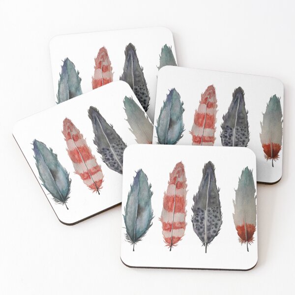 Item preview, Four Feathers designed and sold by LCRobertsonArt.