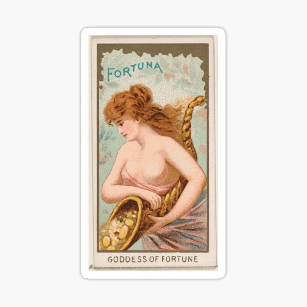 Vista previa del artículo con la obra «Diosa de la fortuna», diseñado y vendido por Mirksaz-designs.